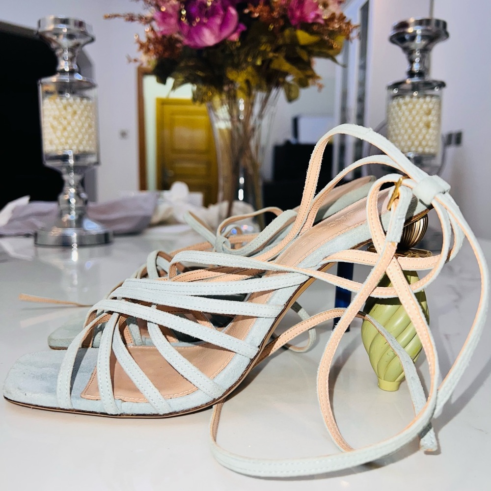 Jacquemus Light Blue Sandals - Picture 3 of 13